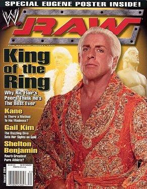 WWE Raw August 2004 Magazine PWcatalog