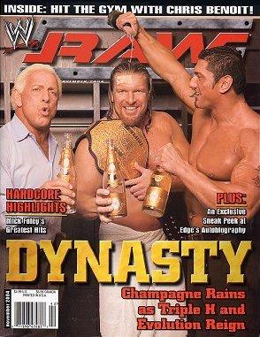 WWE Raw November 2004 Magazine PWcatalog