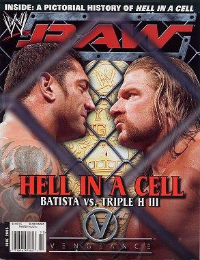 WWE Raw June 2005 Magazine PWcatalog