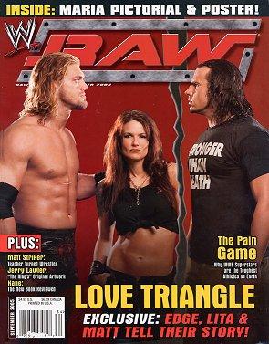 WWE Raw September 2005 Magazine PWcatalog