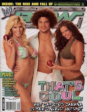 WWE Raw October 2005 Magazine PWcatalog
