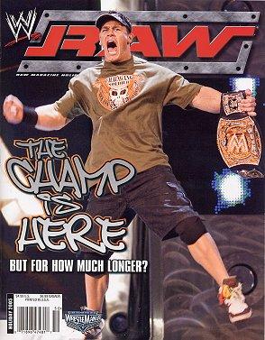 WWE Raw Holiday 2005 Magazine PWcatalog