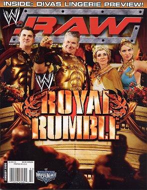 WWE Raw January 2006 Magazine PWcatalog