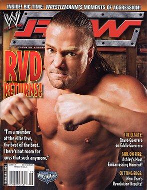 WWE Raw February 2006 Magazine PWcatalog