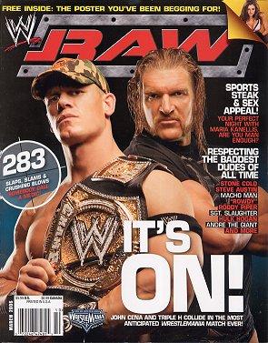 WWE Raw March 2006 Magazine PWcatalog
