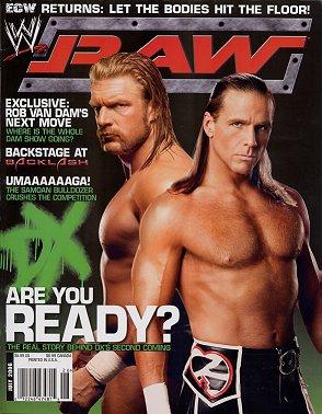 WWE Raw July 2006 Magazine PWcatalog