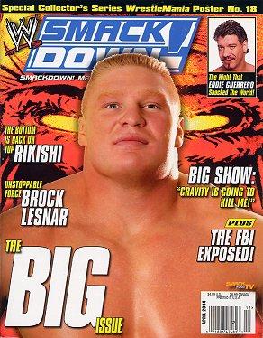 WWE Smackdown April 2004 Magazine PWcatalog