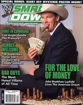 WWE Smackdown July 2004 Magazine PWcatalog