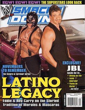 WWE Smackdown December 2004 Magazine PWcatalog