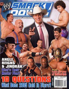 WWE Smackdown January 2005 Magazine PWcatalog