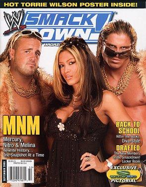 WWE Smackdown September 2005 Magazine PWcatalog