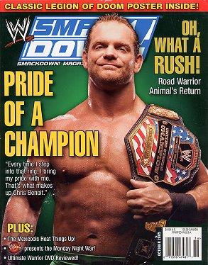 WWE Smackdown October 2005 Magazine PWcatalog