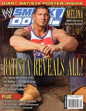 WWE Smackdown November 2005 Magazine PWcatalog