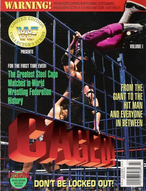 WWE Special Caged 1994 Magazine PWcatalog