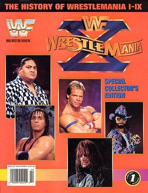 WWE Special the history of Wrestlemania 1 to 9 1994 Magazine PWcatalog