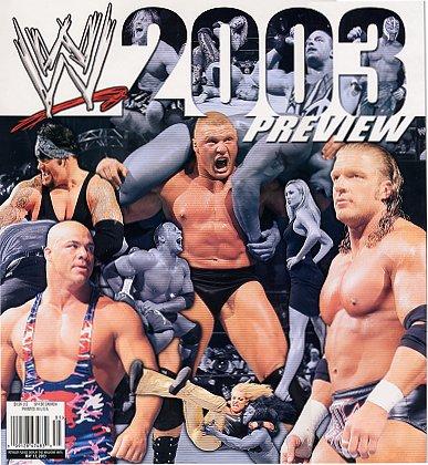 WWE Special Preview 2003 Magazine PWcatalog