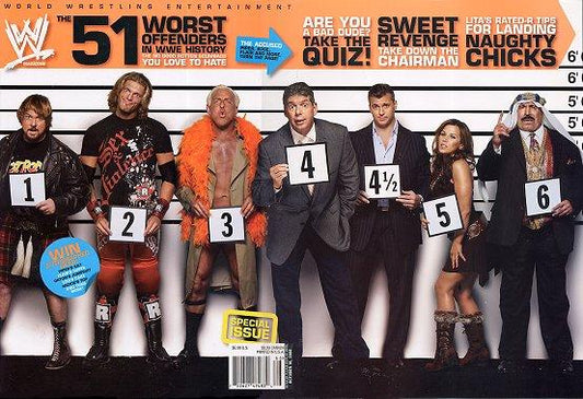 WWE Special The 51 Worst Offenders in WWE History 2006 Magazine PWcatalog