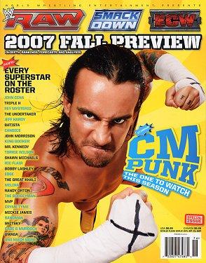 WWE Special 2007 Fall Preview Magazine PWcatalog