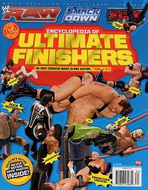 WWE Special encyclopedia of ultimate finishers 2008 Magazine PWcatalog