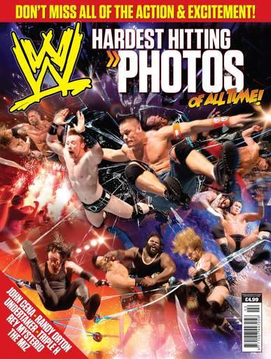 WWE Special Hardest Hitting Photos 2011 Magazine PWcatalog