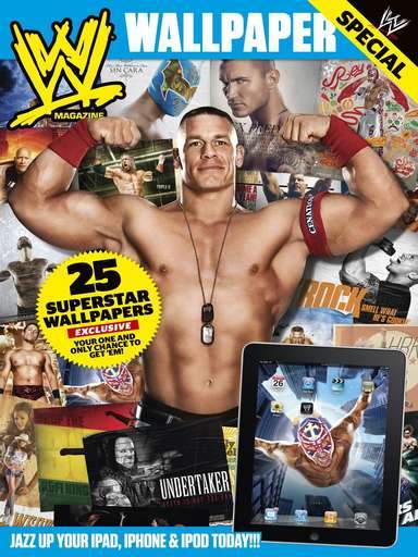 WWE Special Wallpaper Special 2011 Magazine PWcatalog