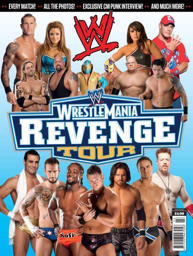 WWE Special Wrestlemania Revenge tour 2011 Magazine PWcatalog