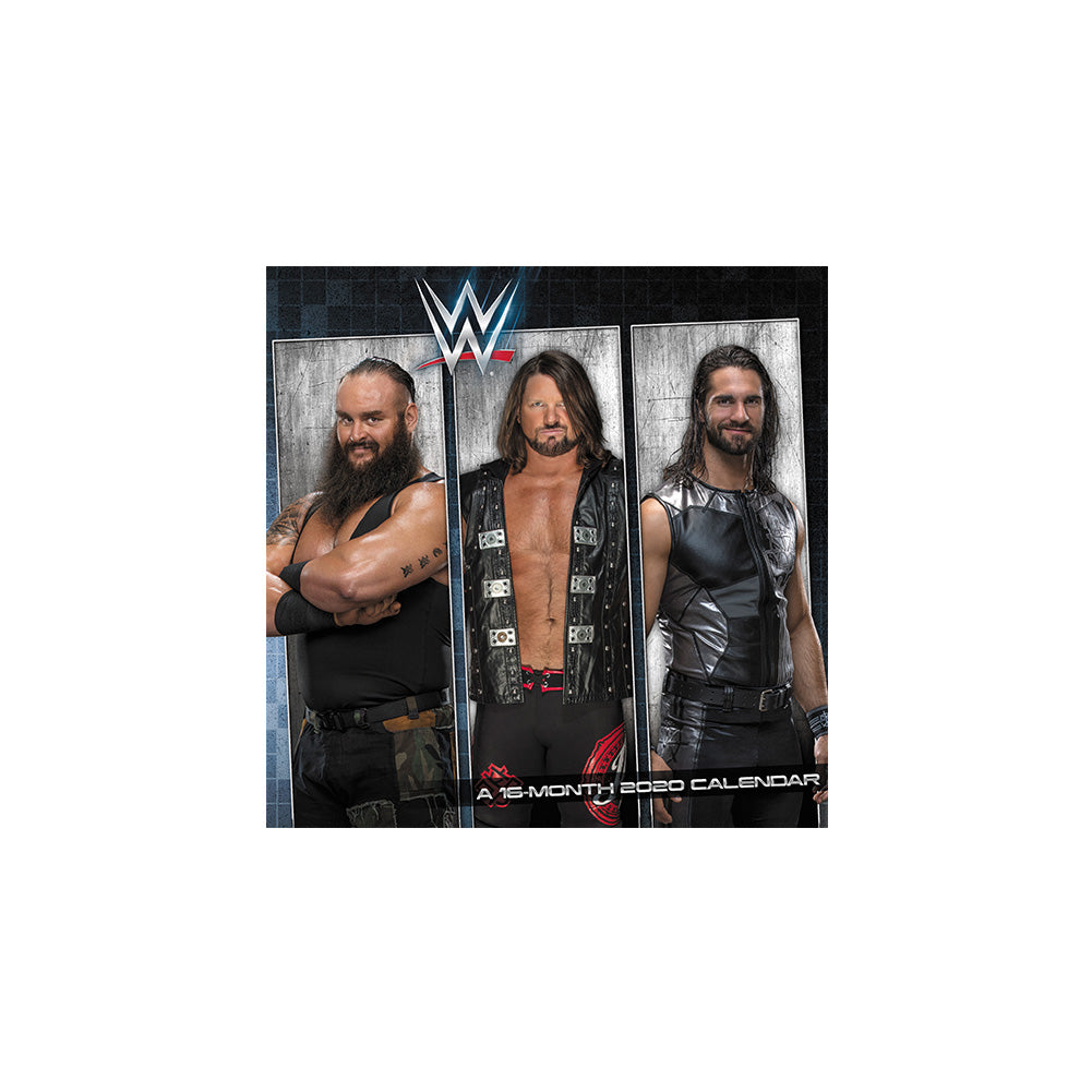 WWE Superstars 2020 Mini Wall Calendar Pwcatalog