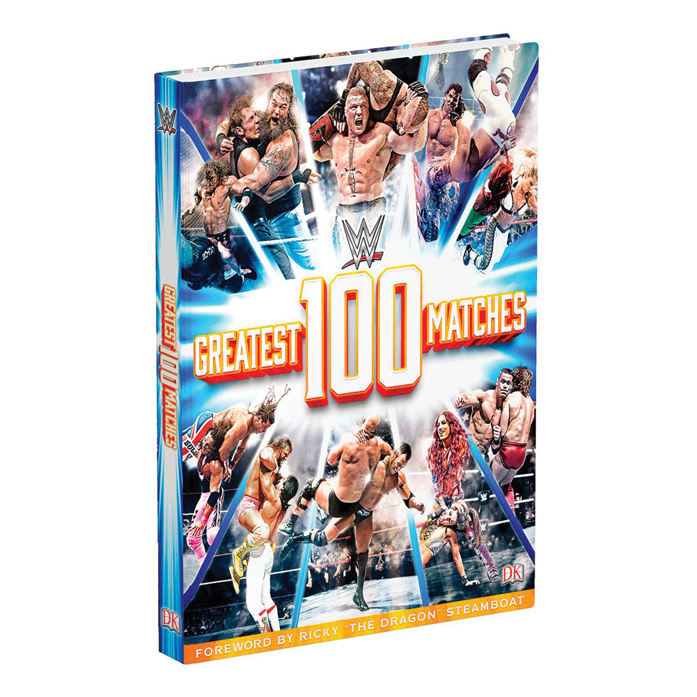 WWE The 100 Greatest Matches Hardcover Book Books PWcatalog