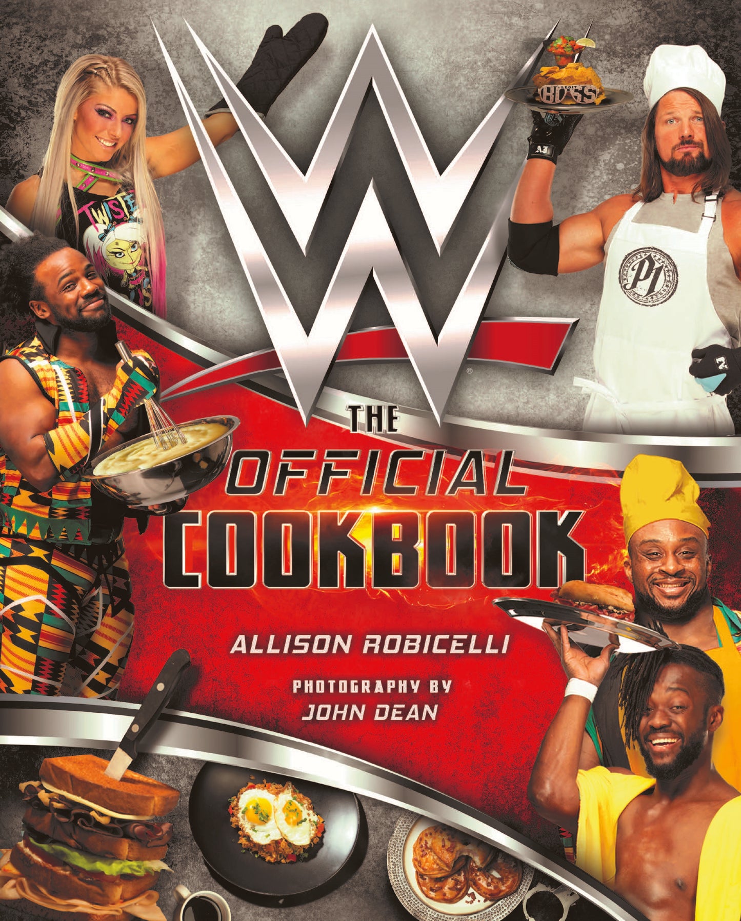 WWE The Official Cookbook Books PWcatalog
