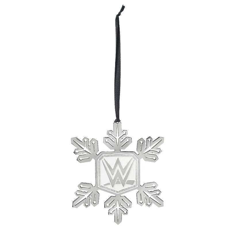 WWE Women's Championship Snowflake Ornament Pwcatalog