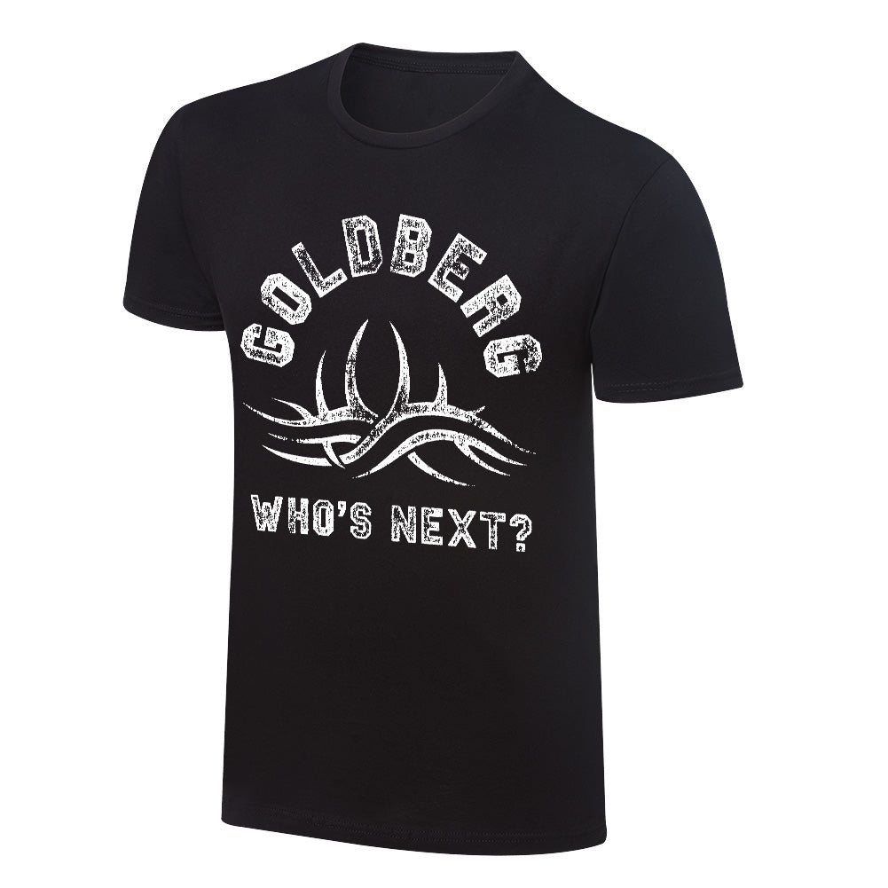 WWE x NERDS Goldberg Who's Next? Vintage T-Shirt Pwcatalog