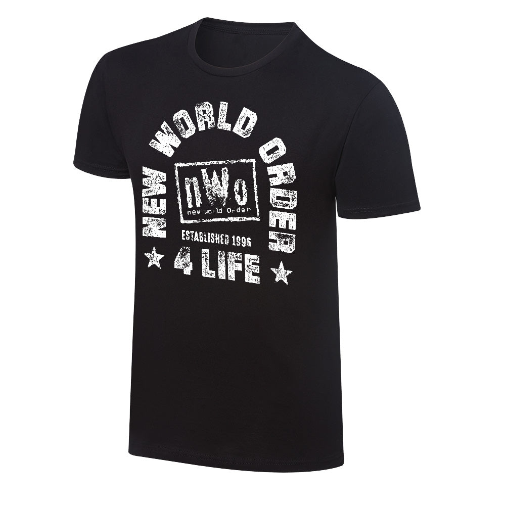 WWE x NERDS NWO 4 Life Vintage T-Shirt Pwcatalog