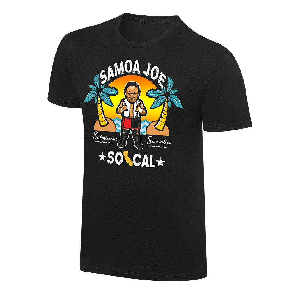 WWE x NERDS Samoa Joe The Destroyer Cartoon T-Shirt Pwcatalog