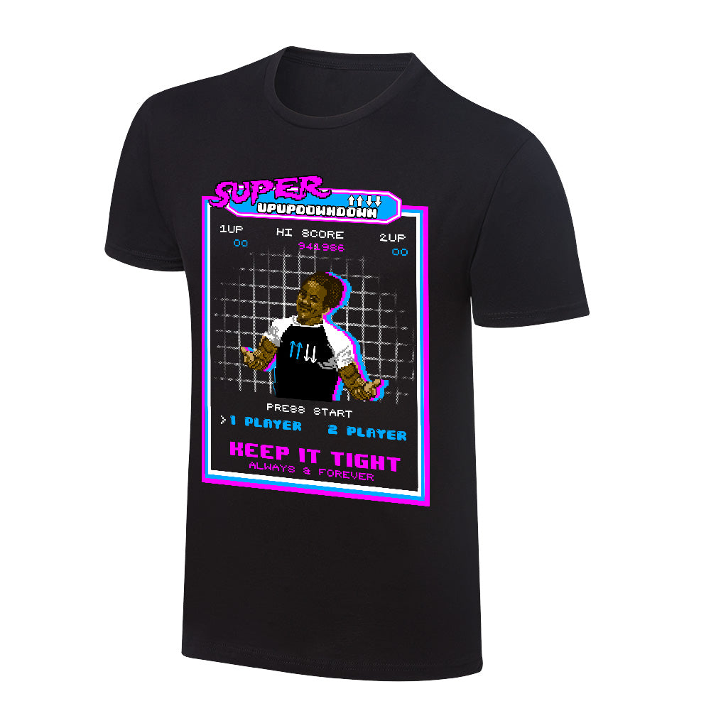 WWE x NERDS Xavier Woods Super UpUpDownDown T-Shirt Pwcatalog