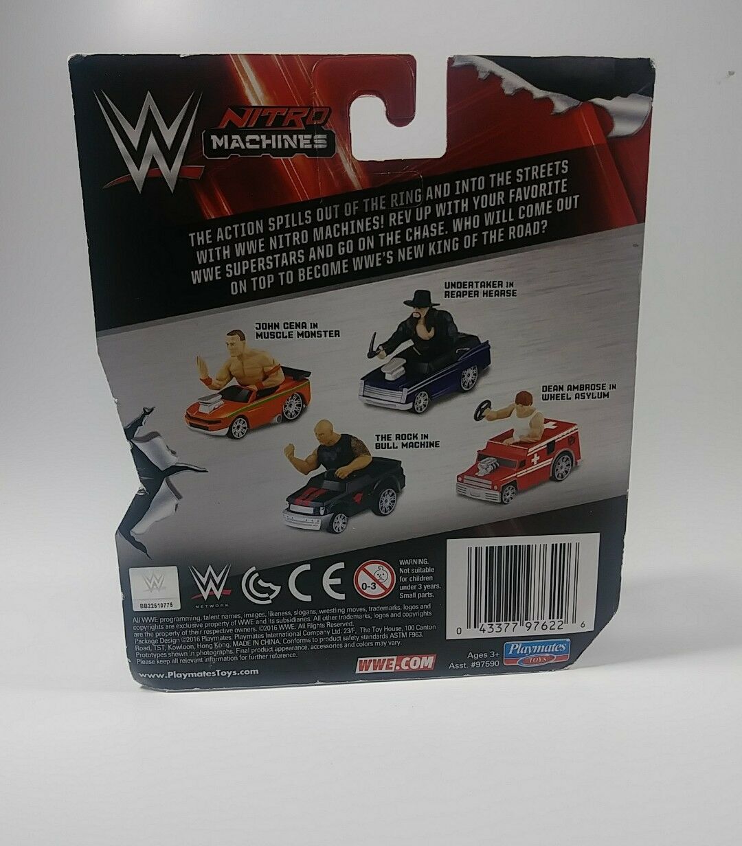 WWE nitro machines Dean Ambrose PWcatalog