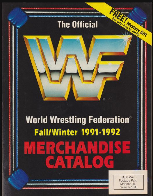 WWF Catalog Fall/Winter 1991-1992 Magazine PWcatalog