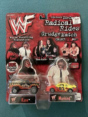 WWF Radical rides grudge match Kane Mankind PWcatalog
