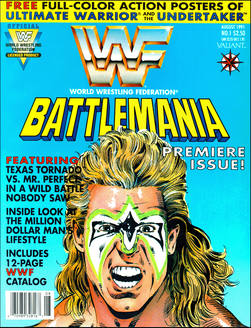 WWF Battlemania Vol 01 Magazines & Newspapers PWcatalog