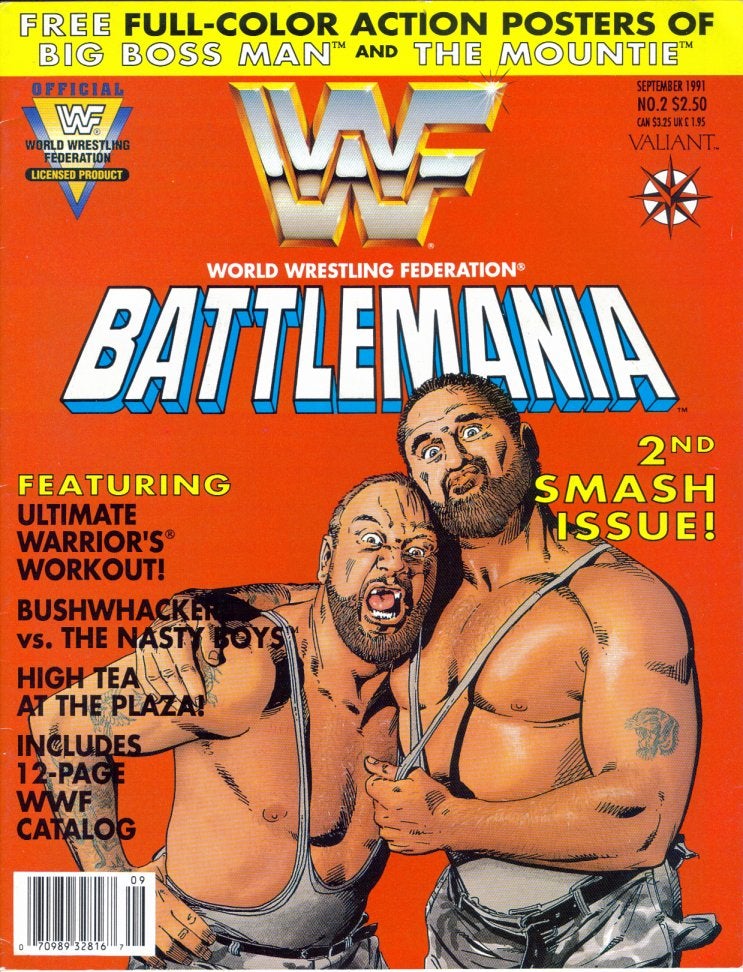 WWF Battlemania Vol 02 Magazines & Newspapers PWcatalog