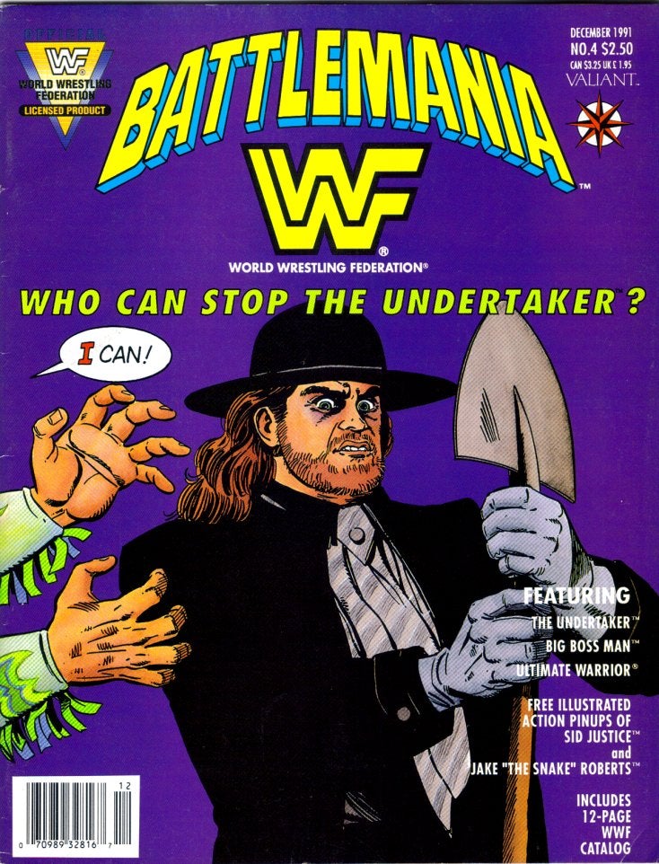WWF Battlemania Vol 04 Magazines & Newspapers PWcatalog