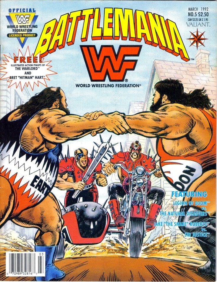 WWF Battlemania Vol 05 Magazines & Newspapers PWcatalog