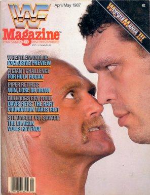 WWF Magazine April 1987 Magazine PWcatalog