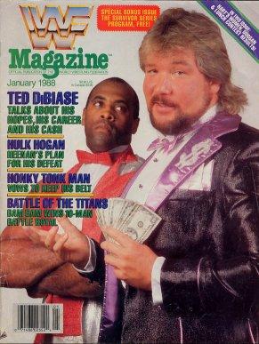 WWF Magazine January 1988 Magazine PWcatalog