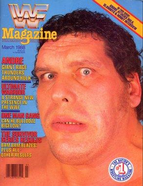 WWF Magazine March 1988 Magazine PWcatalog