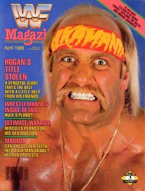 WWF Magazine April 1988 Magazine PWcatalog