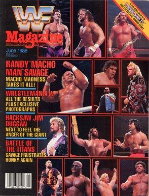WWF Magazine June 1988 Magazine PWcatalog
