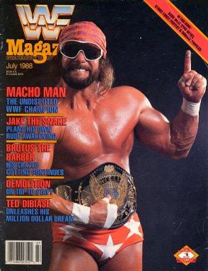 WWF Magazine July 1988 Magazine PWcatalog