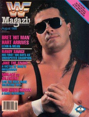 WWF Magazine August 1988 Magazine PWcatalog