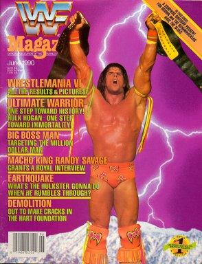 WWF Magazine June 1990 Magazine PWcatalog