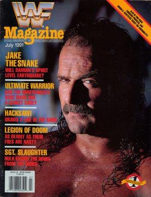 WWF Magazine July 1991 Magazine PWcatalog